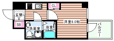 【間取り】 | セレニテフラン新大阪