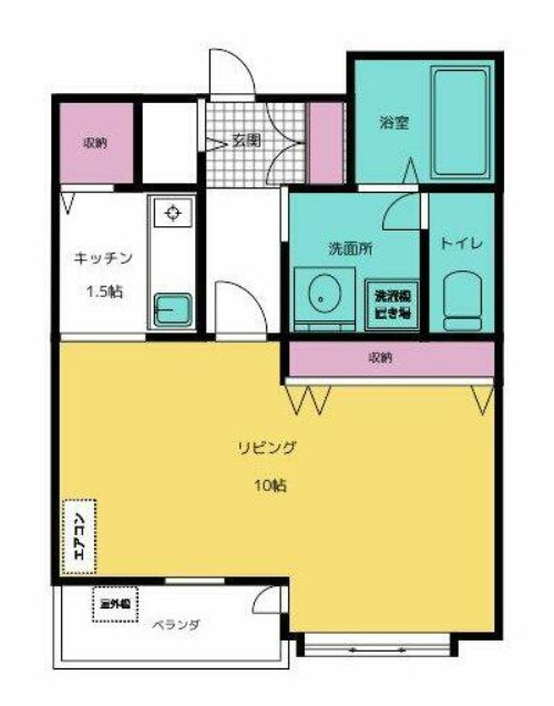 エトワール佐藤の間取り