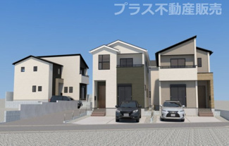 【外観】 | 完成イメージの外観パースです。