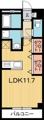 ドルチェの間取り