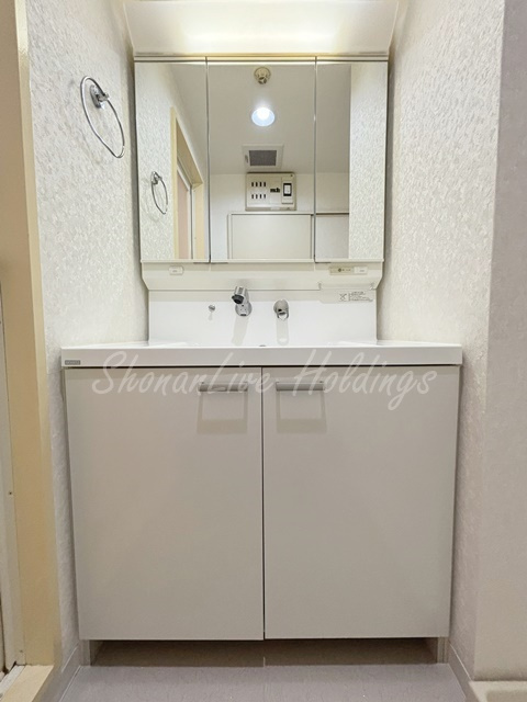 クリオ鎌倉笛田の洗面所|※同施工