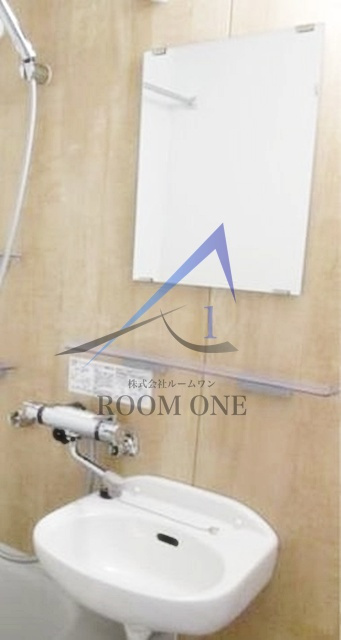 ラフィネ芦花公園A の洗面所|洗面台です。