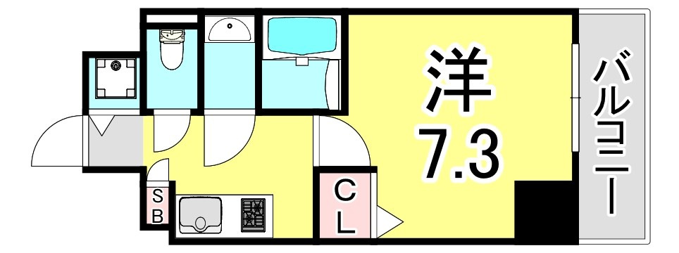 レジデンス神戸レガーロの間取り