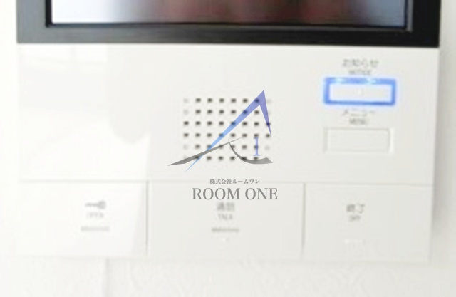 AZEST千住大橋のセキュリティ|モニター付きインターホンです。