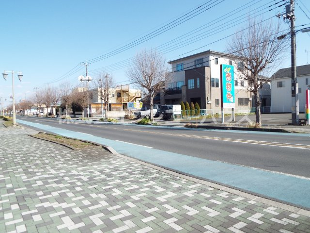 【前面道路含む現地写真】 | 久喜市栗原二丁目　土地