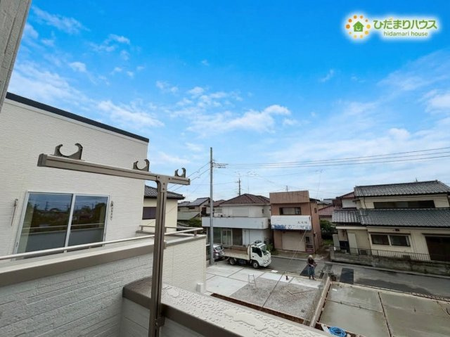 行田市棚田町　新築一戸建て　リーブルガーデン　01のバルコニー