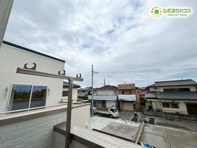 行田市棚田町　新築一戸建て　リーブルガーデン　01のバルコニー