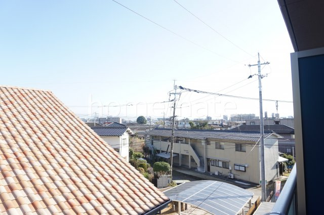 熊本市中央区黒髪５丁目の賃貸マンションの展望