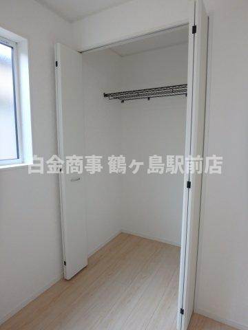 鶴ヶ島市富士見新築戸建の収納