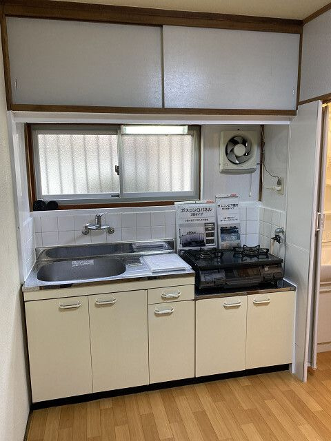 交野市向井田賃貸住宅のキッチン