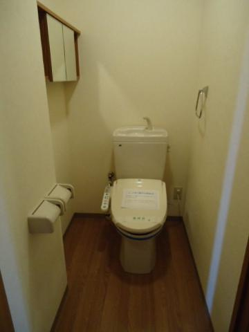 アルビレオＢ棟のトイレ|シャワー付トイレ