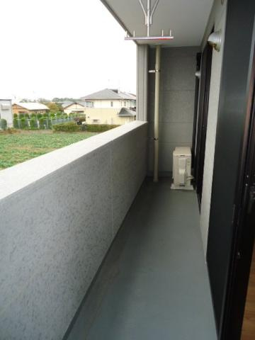 アルビレオＢ棟のバルコニー|ベランダ