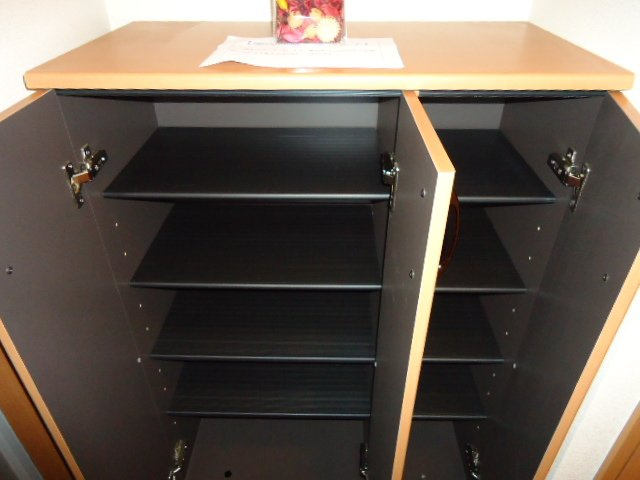 アルビレオＢ棟の収納|下駄箱