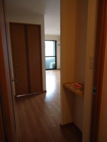 アルビレオＢ棟の内装|廊下