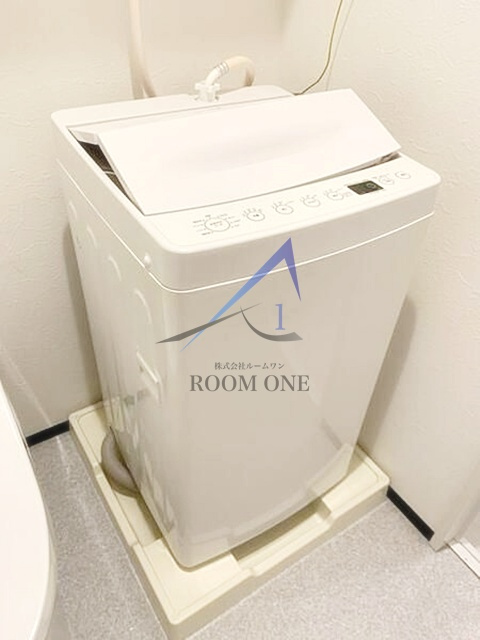MAHARO RESIDENCE東四つ木Ⅱの設備|洗濯機置き場です。