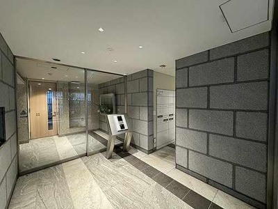 【ロビー】 | ライオンズ千代田岩本町ミレスーＫＤＡ | オートロック　※2024年4月撮影 