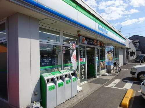 ヴィセオαの周辺|ファミリーマート菅谷２丁目店まで650m