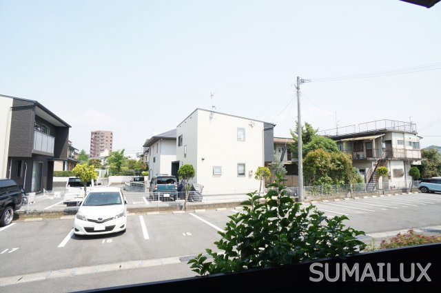 熊本市西区横手４丁目のアパートの展望