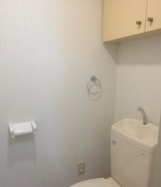 【トイレ】 | 石塚マンション | 清潔感のあるトイレです