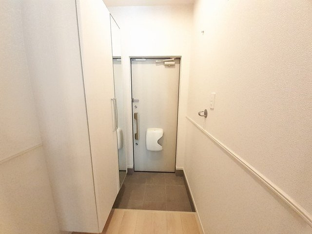 エクシード・ヴィラ津屋崎Ⅱの玄関|シンプルで使いやすい玄関です