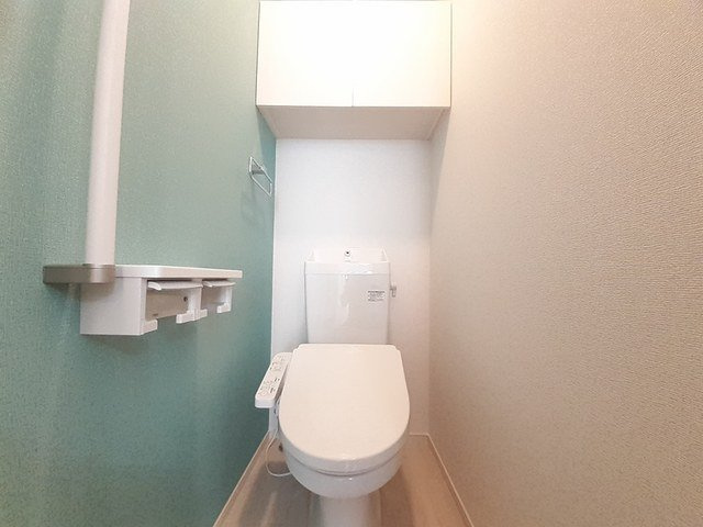 エクシード・ヴィラ津屋崎Ⅱのトイレ|シンプルで使いやすいトイレです