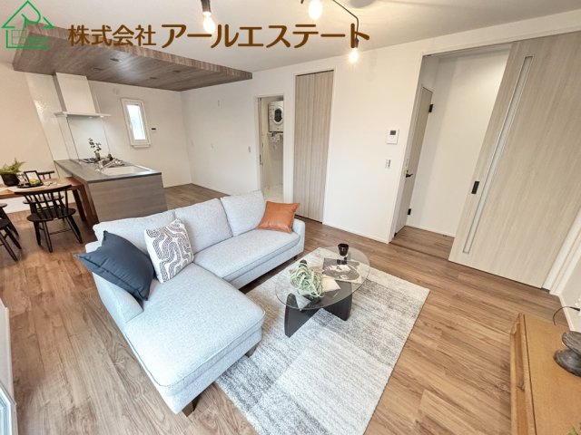 加古川市平岡町高畑 第3　　新築戸建の居間・リビング