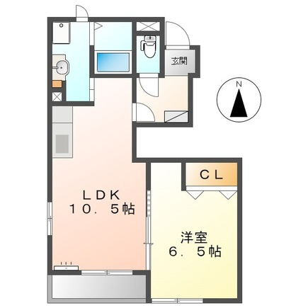 サンシティー Ａの間取り