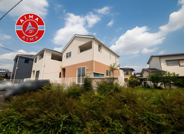 那珂川市今光8丁目第2-3棟（1号棟）の外観|デザイン性のある外観です。