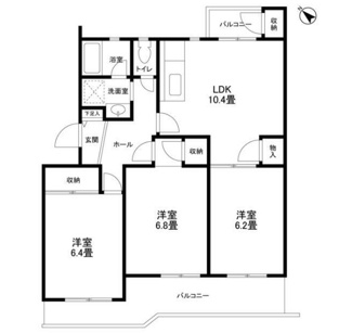 【間取り】 | アドリーム新百合ヶ丘Ｃ棟 | 間取りです。