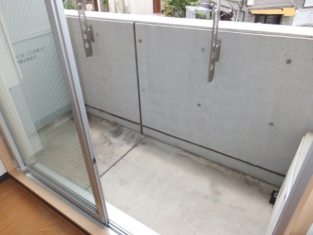 レスポワール・多摩川のバルコニー