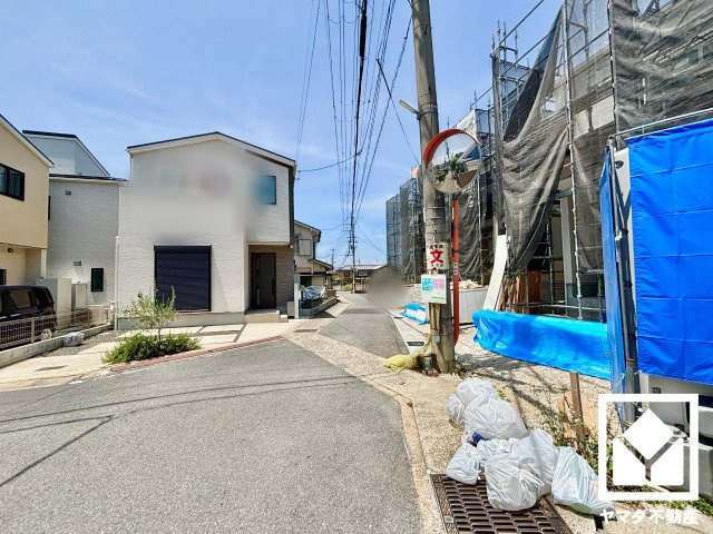 宇治市大久保町上ノ山　1期の前面道路含む現地写真|5月25日　現地写真更新