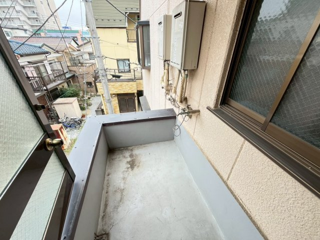 ハイツ川口のバルコニー