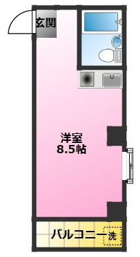 Hx元住吉の外観|元住吉駅徒歩6分♪
駅チカRC造のワンルームマンション♪