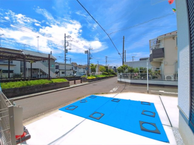 ふじみ野市新田２丁目の新築一戸建の駐車場