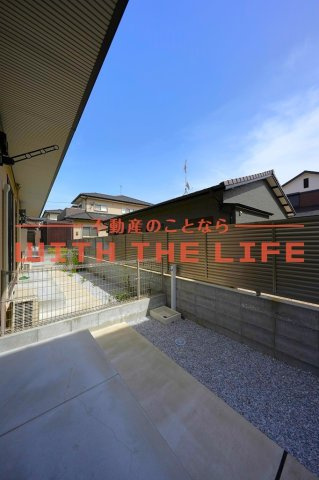 D-roomシャンヴル【キャッシュバック】のバルコニー|お洗濯にも便利なバルコニー付き