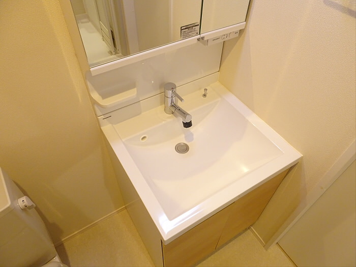 メゾンボヌールの独立洗面台