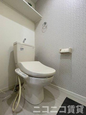 【トイレ】 | Three forest 西巣鴨 | 別号室イメージの為、現状を優先致します。