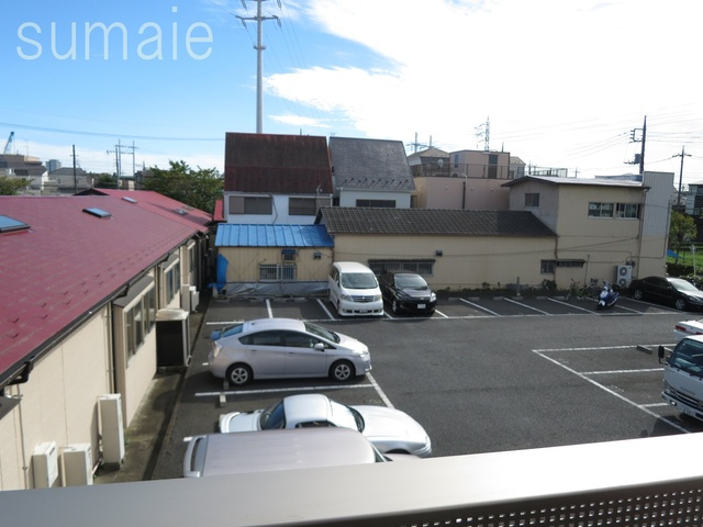 ラシーネ鎌倉の展望|バルコニーからの景色です♪