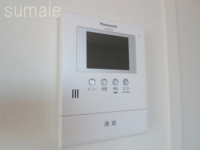 ラシーネ鎌倉のセキュリティ|大きなパネルで来客者様を確認していただけます♪