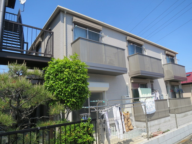 ラシーネ鎌倉の外観|陽当りも良好です♪