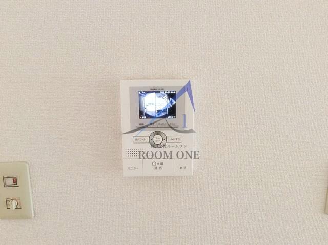 メゾン・ブンのセキュリティ|モニター付きインターホンです。