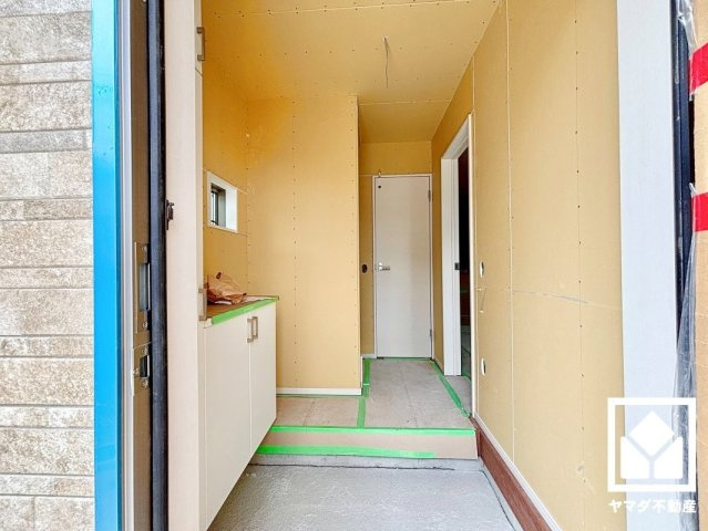 宇治市大久保町上ノ山　1期の玄関|7月12日　現地写真更新