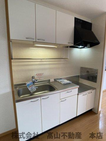 遠賀郡岡垣町吉木西２丁目のアパートのキッチン