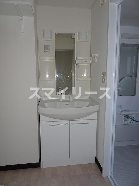 センターパーク新柏A棟の洗面所