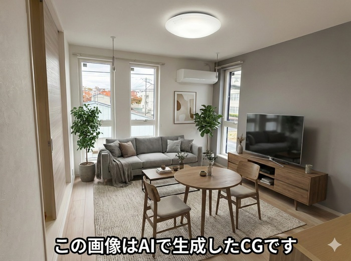 Ｎplus.の居間・リビング