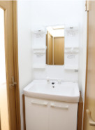 【洗面所】 | アート美原町マンション | 使いやすい洗面所