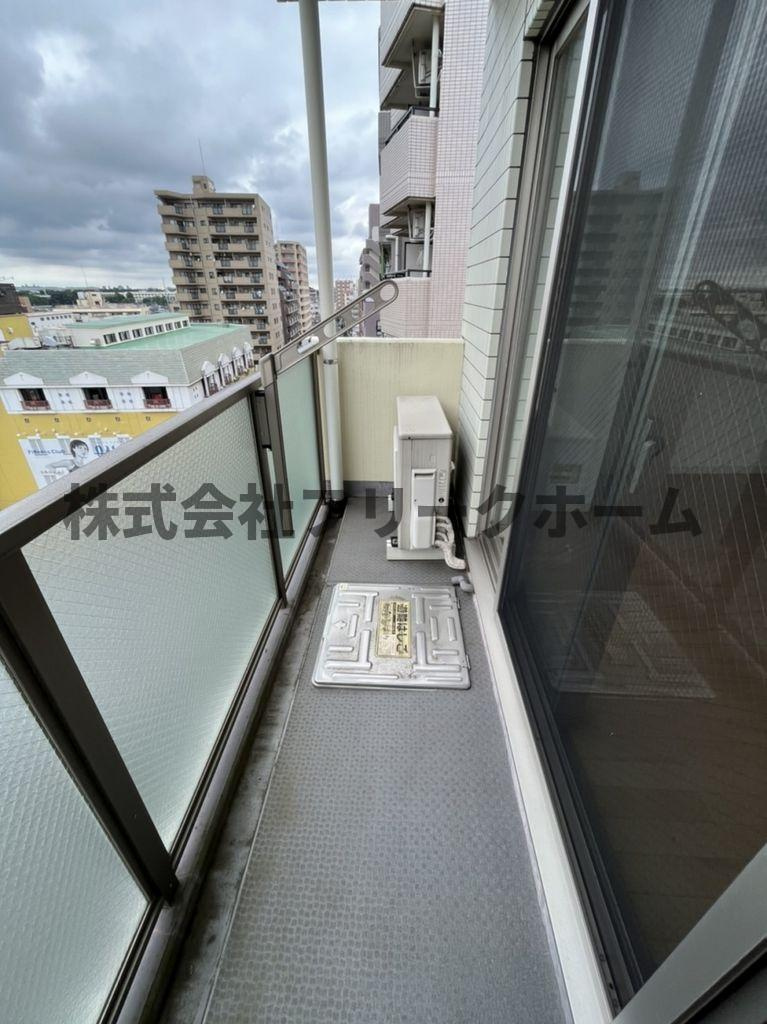 ラピス小金井のバルコニー