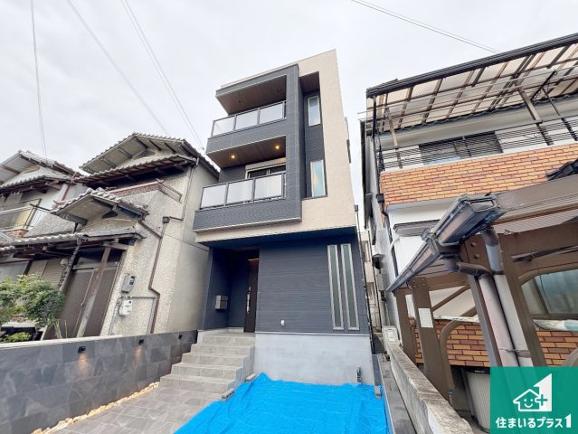 ■枚方市出口　新築一戸建ての外観|安心の10年保証！外観を美しく保ち、雨水で汚れを落とします！気になることがありましたら、お気軽にお問い合わせください！