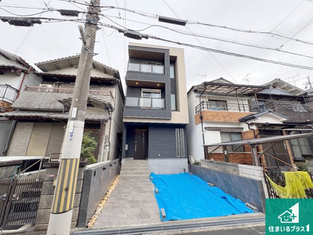 ■枚方市出口　新築一戸建ての外観|お客様に長く安心して住んでいだだける事にこだわった家づくり！住んでからのアフターサービスにもしっかりと取り組んでいます！