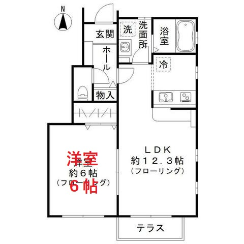 【間取り】 | グリーンフォレストII